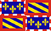 Flagge Burgund